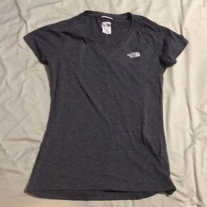 North face grey shirt